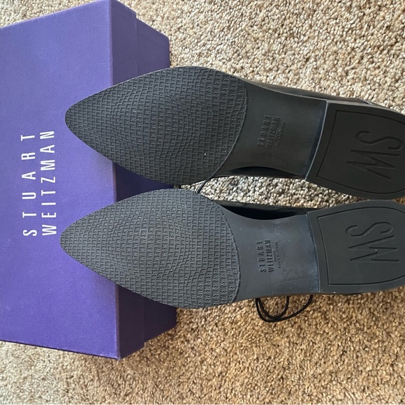 Stuart Weitzman Nuleman Black and White Oxfords! Made in Spain. Like New. Size 7 - Picture 6 of 7